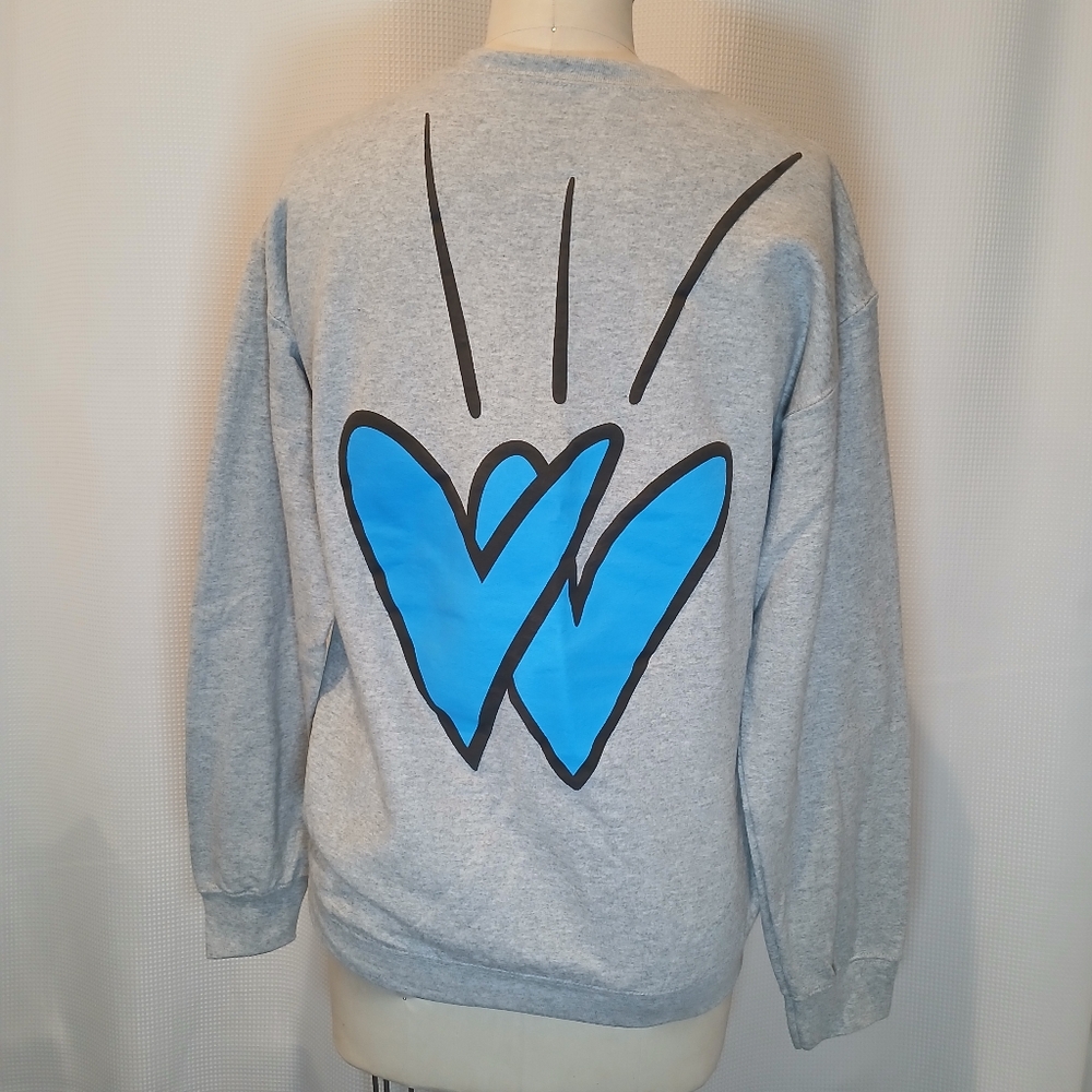 SDCC 2024 Exclusive Doctor Who San Diego Comic Con Twin Hearts Sweatshirt/MEDIUM